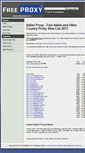 Mobile Screenshot of freeproxy.it
