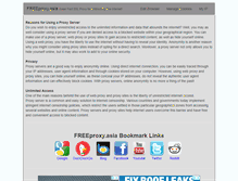 Tablet Screenshot of freeproxy.asia